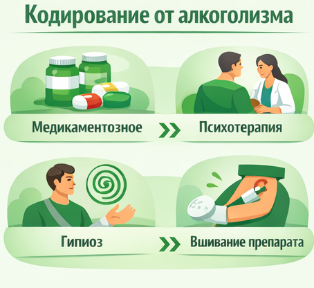 кодирование от алкоголизма в Зеленодольске Санати